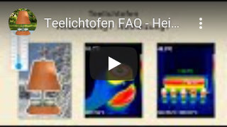 Video: Teelichtofen Stromausfall