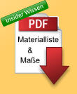 Materialliste Maße & Insider Wissen Insider Wissen