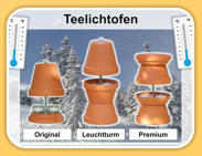 Teelichtofen Wärmequelle